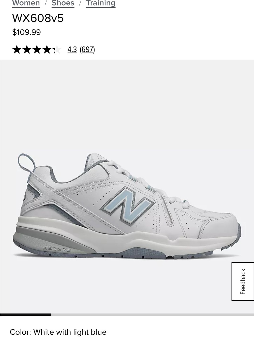 New Balance 608v5 Lace-Up Sneakers